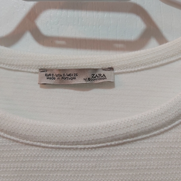 Zara collections, Size: Small-Medium fit, white or beige blouse - Picture 3 of 5